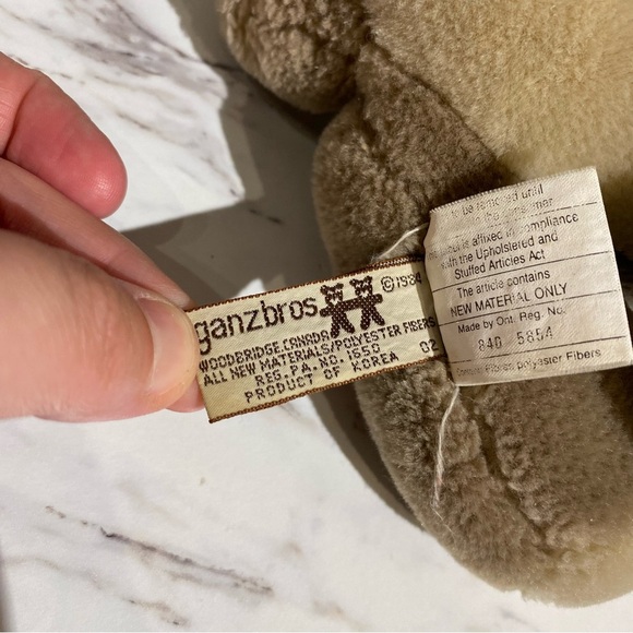 Vintage Ganz Wrinkles dog plush 1984 stuffed animal - Picture 8 of 8